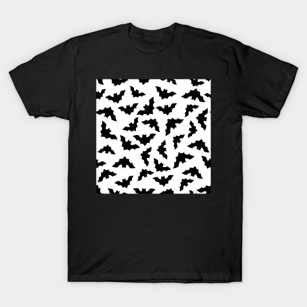Flying bats T-Shirt by katerinamk
